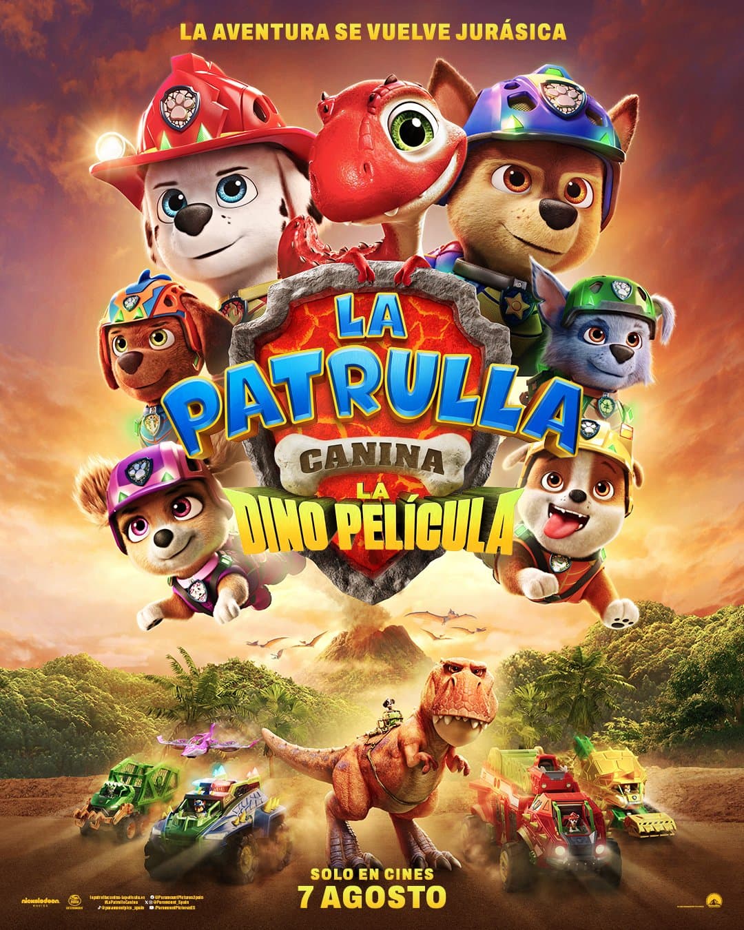 LA PATRULLA CANINA: LA DINO PELÍCULA