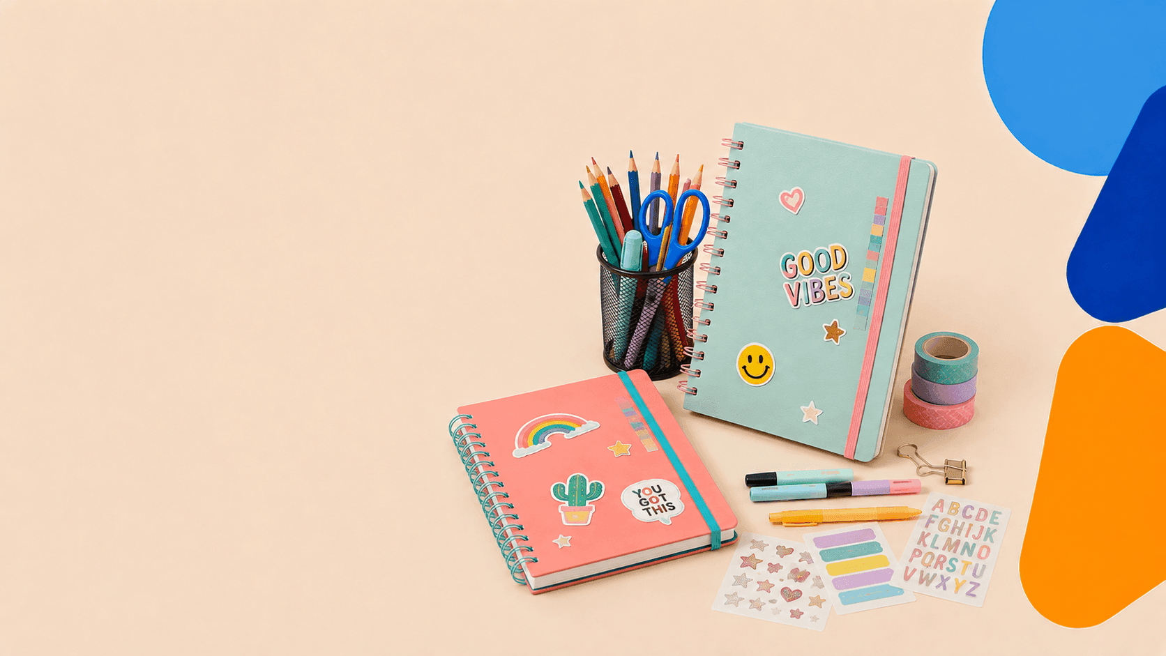 Taller Infantil: Vuelta al cole. Personaliza tu agenda y cuaderno