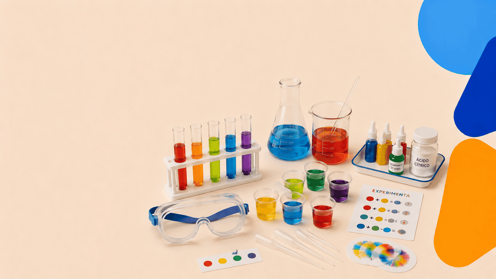 Taller Infantil: Pequeños científicos. Laboratorio de colores