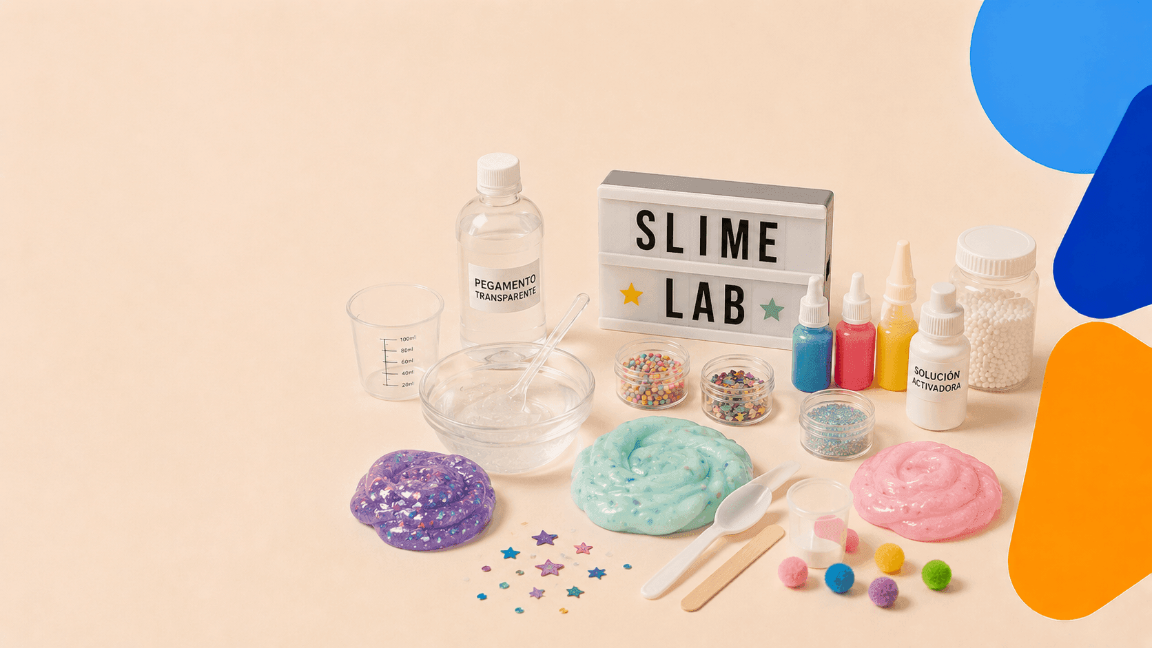 Taller infantil: Pequeños científicos. Slime lab