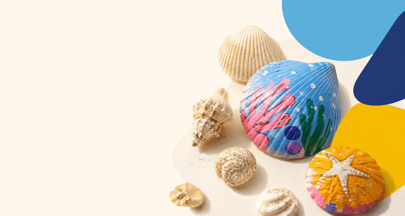 Taller Infantil Conchas Decoradas